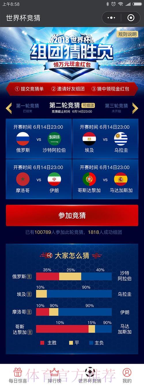 世界杯竞猜:是小试身手的乐趣,还是孤注一掷的豪情? 世界杯竞猜:是小试身手的乐趣,还是孤注一掷的豪情?